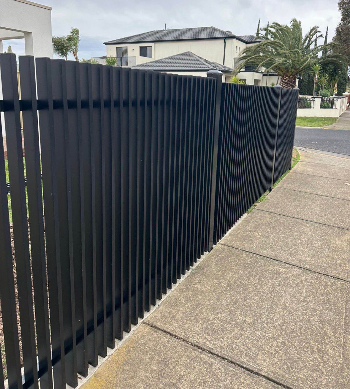 Architectural Aluminium Blade Fence