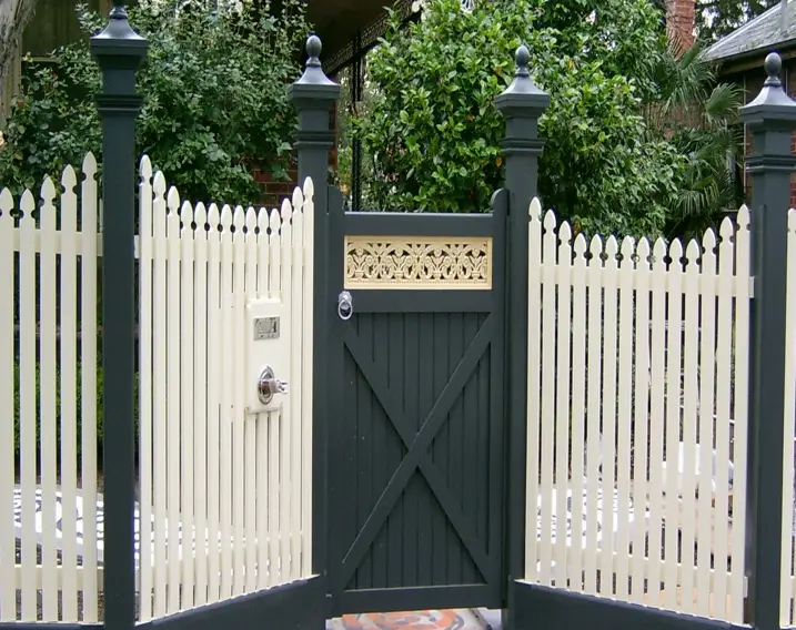 Traditional Timber Picket Gates